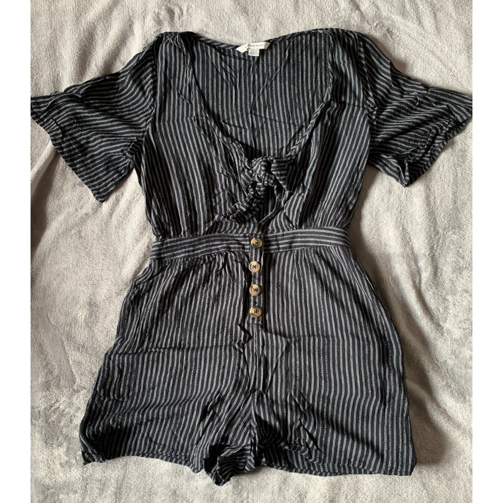 American Eagle Stripe Romper